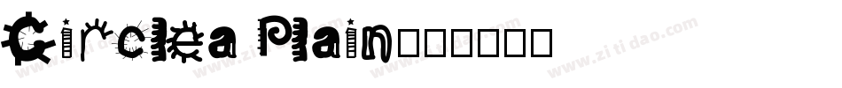 Circlea Plain字体转换